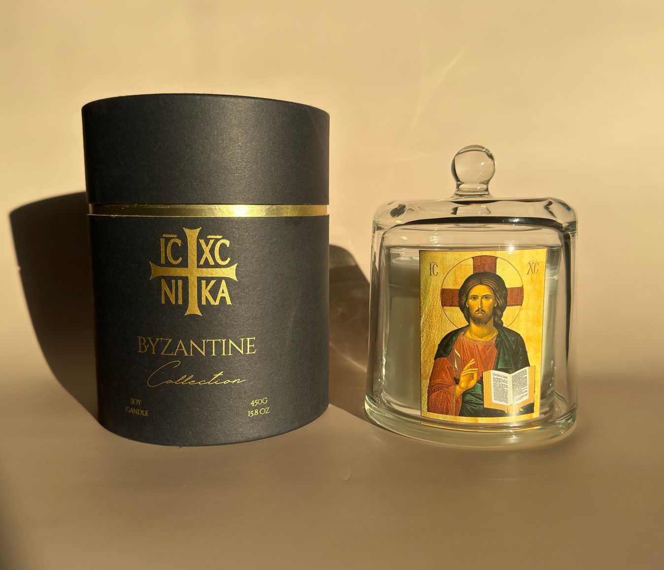 450g Livani Fragranced Byzantine Candle